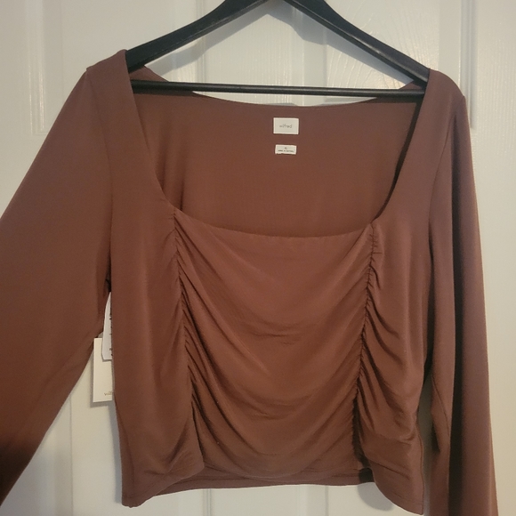 Aritzia Wilfred Lydia Top- NWT - Picture 1 of 4